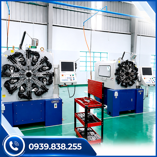 Torsion coil spring forming machine